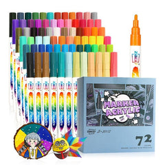 Acrylic Markers for Kids - Ideal for Drawing and Art Projects