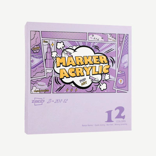 Acrylic Markers for Kids - Ideal for Drawing and Art Projects