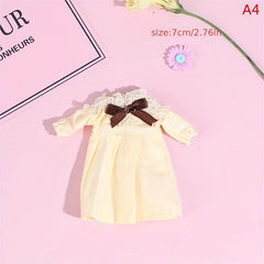 Mini Dollhouse Dress Skirt Scene Decoration Gift