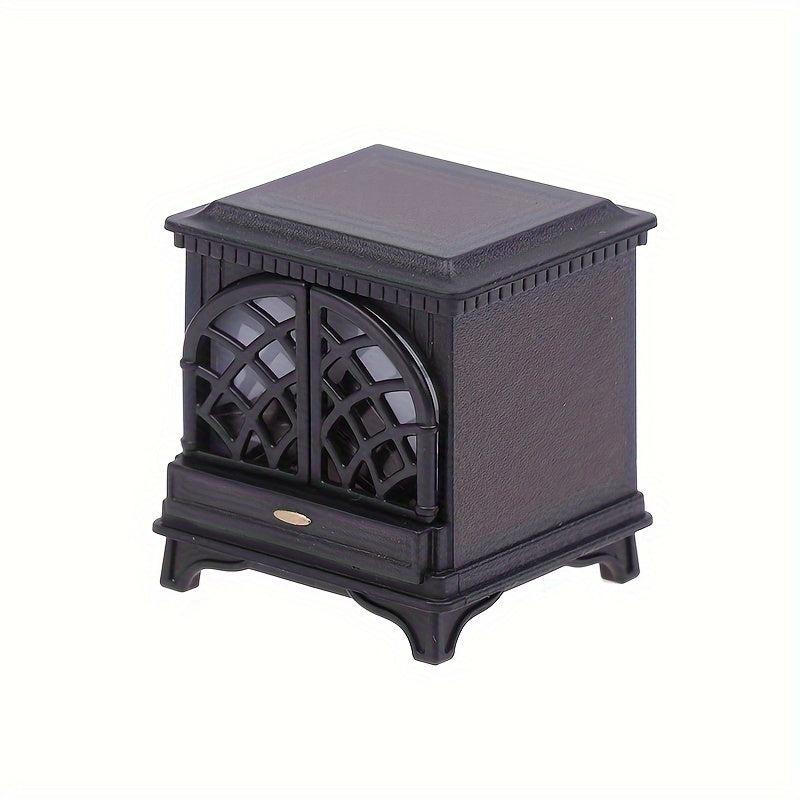 Mini Dollhouse Fireplace Scene Decoration Gift