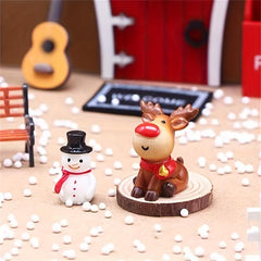 Elf Door Christmas Decoration Set DIY Shooting Props