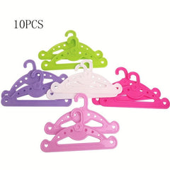 10pcs 18 Inch Doll Toy Hanger Accessories