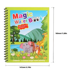 Water Painting Book Magic Coloring Boys And Girls Water