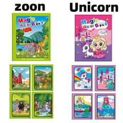 Water Painting Book Magic Coloring Boys And Girls Water