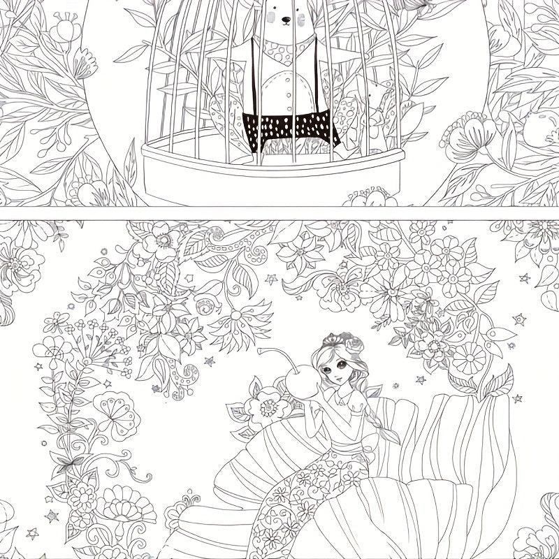 Anti Pressure Coloring Books Set - 24pcs
