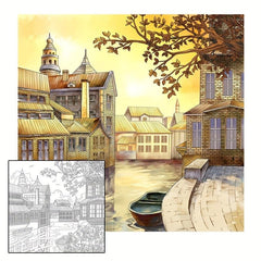 Anti Pressure Coloring Books Set - 24pcs