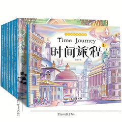 Anti Pressure Coloring Books Set - 24pcs
