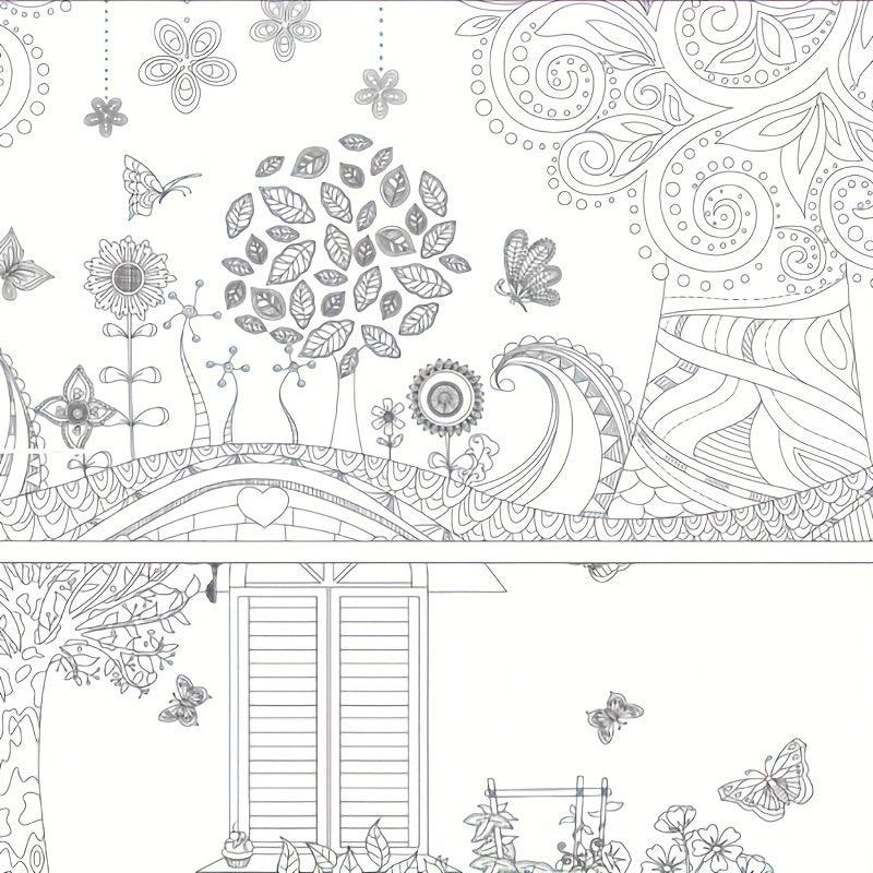Anti Pressure Coloring Books Set - 24pcs