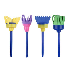 16pcs Painting Sponge Brush Set for Kindergarten Art Supplies