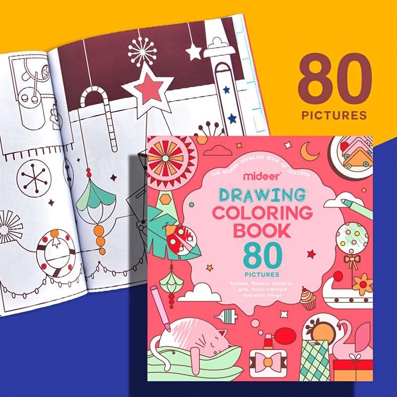 DIY Colored Graffiti Picture Book Set Painting Book Coloring Book