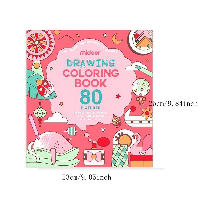 DIY Colored Graffiti Picture Book Set Painting Book Coloring Book