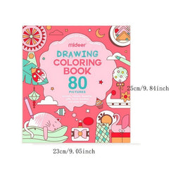 DIY Colored Graffiti Picture Book Set Painting Book Coloring Book