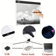 A3 LED Drawing Tablet Digital Graphics Pad USB LED Light Box