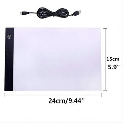 A4 Dimmable LED Drawing Pad for Kids