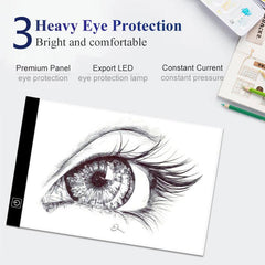 A4 Dimmable LED Drawing Pad for Kids