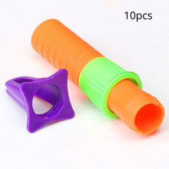 Multifunctional Paintbrush Extender Crayon Holder Plastic Pencil Sharpener