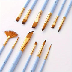 12pcs Watercolor Pens Brushes Set Pigment Brushes Set