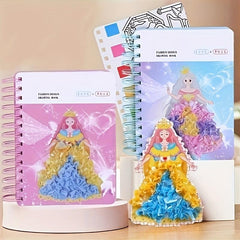 Princess Dress up Coloring Book DIY Toys for Girls