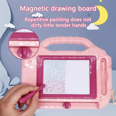 Magnetic Painting Board Doodle Board Erasable Drawing Pen Reference Paper