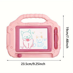 Magnetic Painting Board Doodle Board Erasable Drawing Pen Reference Paper