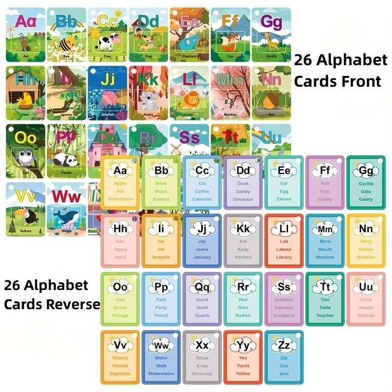 Alphabet Water Coloring Cards Educational Learning Toy