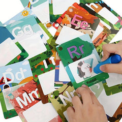 Alphabet Water Coloring Cards Educational Learning Toy