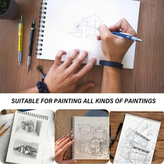 20x32x27cm Top Spiral Sketchbook 26pcs