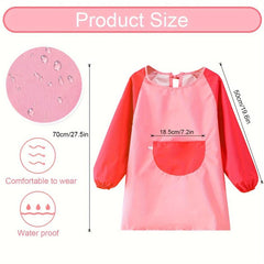 Waterproof Art Apron Set with Pockets