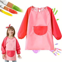 Waterproof Art Apron Set with Pockets