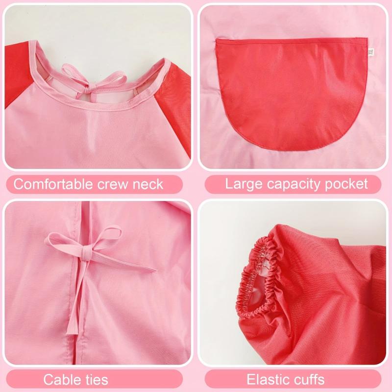 Waterproof Art Apron Set with Pockets