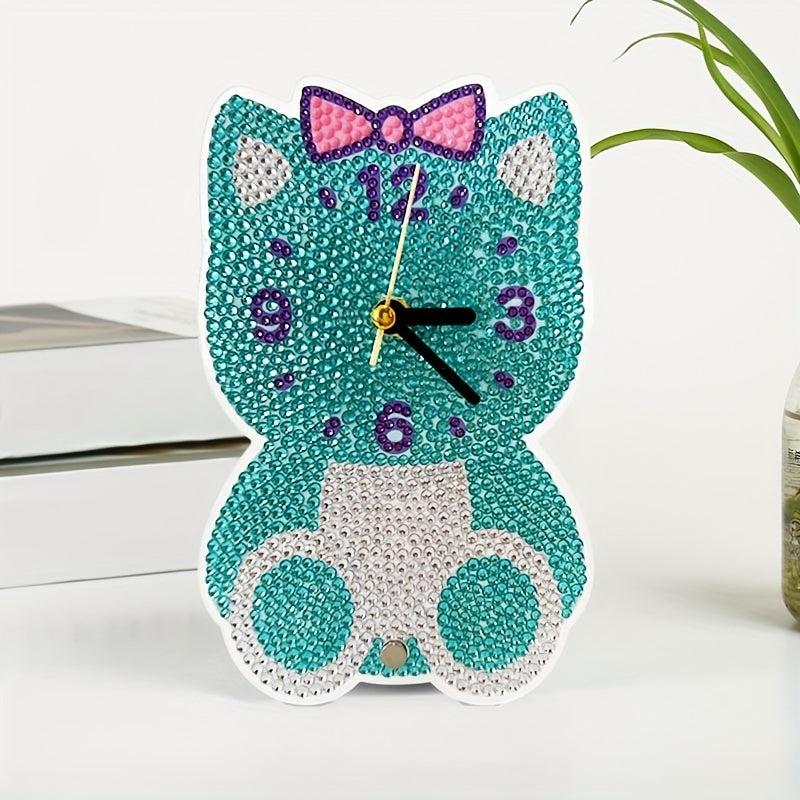 DIY Diamond Clock Material Package Acrylic Toy for Kids