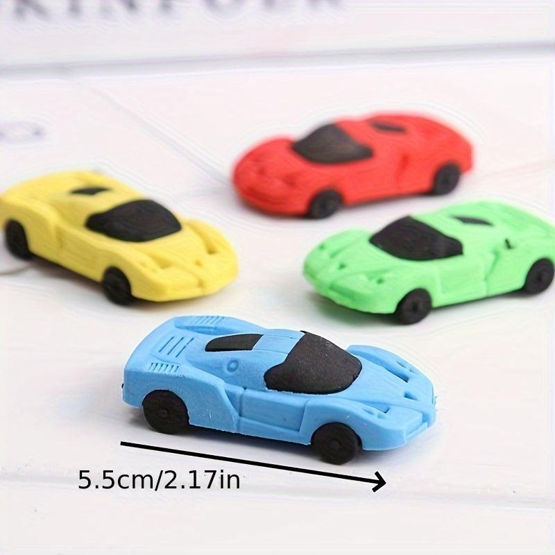 Car Erasers Cartoon Erasers School Supplies