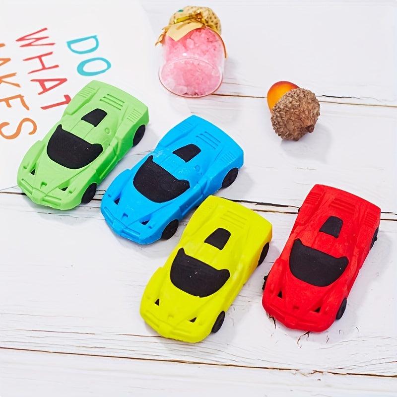 Car Erasers Cartoon Erasers School Supplies