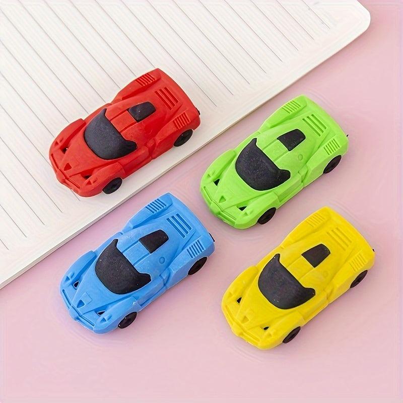 Car Erasers Cartoon Erasers School Supplies