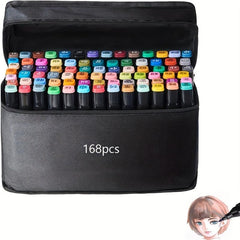 Dual Tip Marker Pens Set for Art Drawing