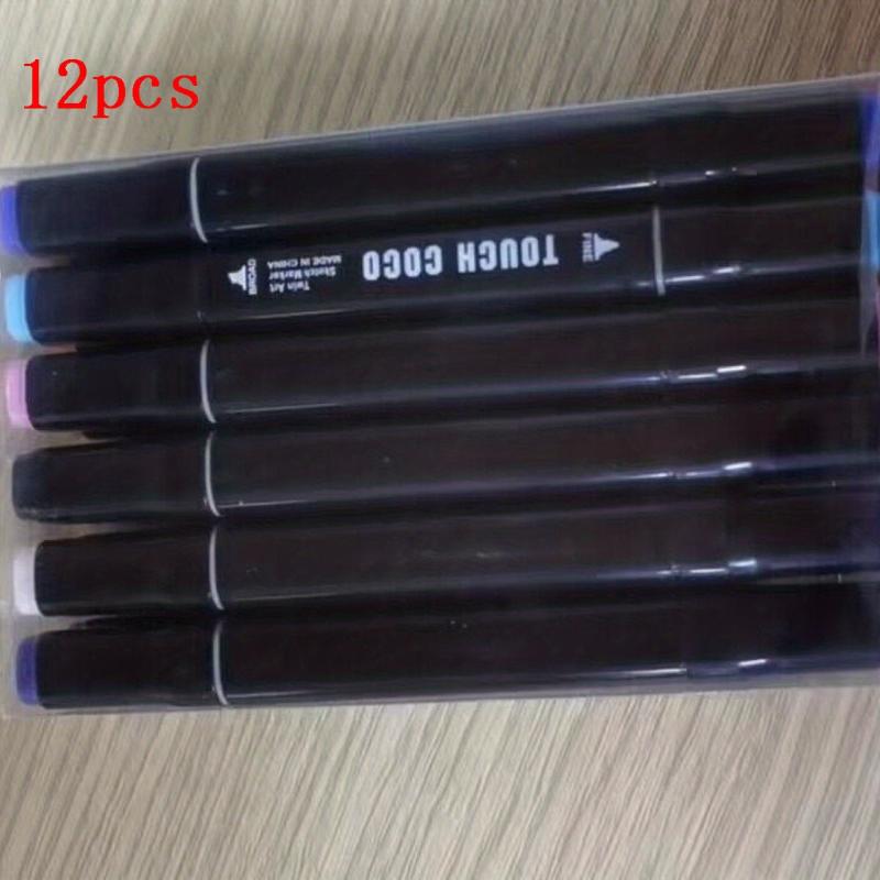 Dual Tip Marker Pens Set for Art Drawing