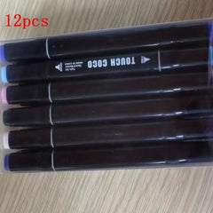 Dual Tip Marker Pens Set for Art Drawing