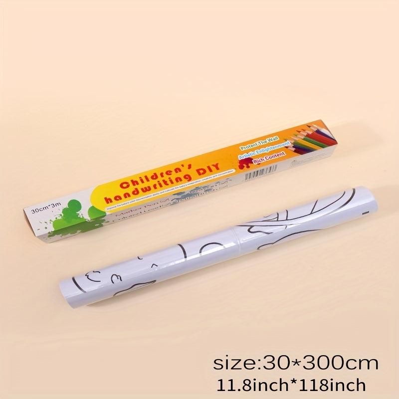 DIY Animal Painting Scroll Kit for Kids
