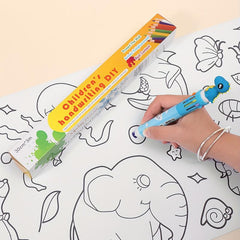 DIY Animal Painting Scroll Kit for Kids
