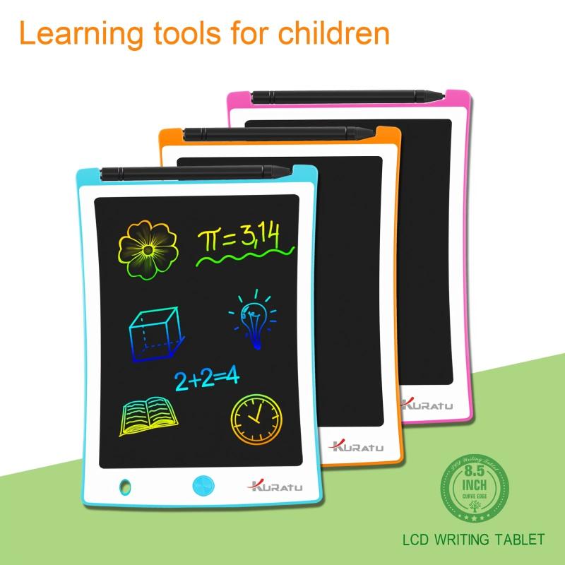 3pack LCD Writing Tablet For Kids 21 Colorful Doodle Board Drawing Tablet