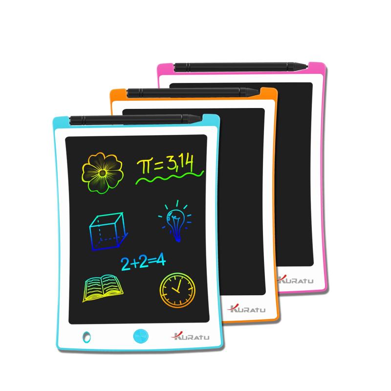 3pack LCD Writing Tablet For Kids 21 Colorful Doodle Board Drawing Tablet