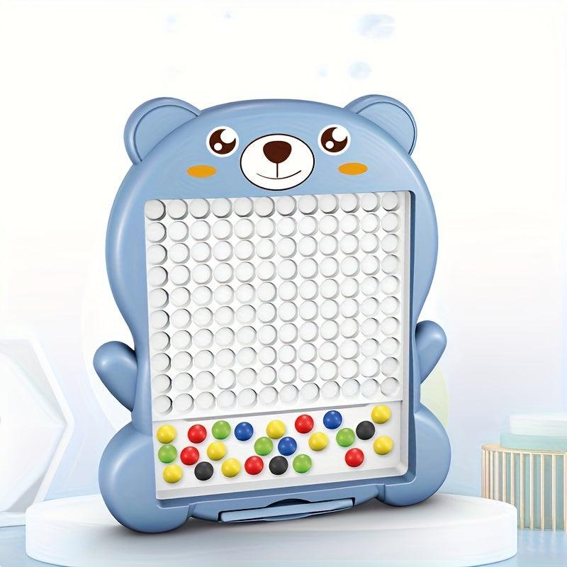 Kids Magnetic Drawing Board Puzzle with Steel Balls