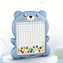 Kids Magnetic Drawing Board Puzzle with Steel Balls