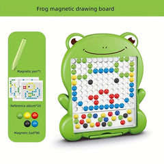 Kids Magnetic Drawing Board Puzzle with Steel Balls