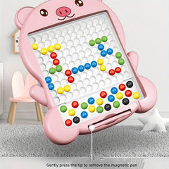 Kids Magnetic Drawing Board Puzzle with Steel Balls