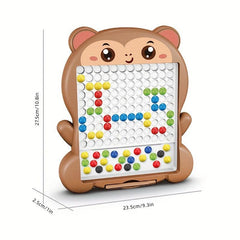 Kids Magnetic Drawing Board Puzzle with Steel Balls