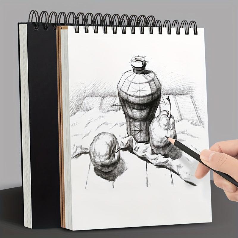 Sketchbook 19x25cm Spiral Bound 80 Sheets Acid-Free Art Sketch Pad