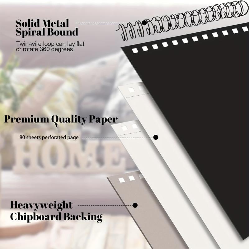 Sketchbook 19x25cm Spiral Bound 80 Sheets Acid-Free Art Sketch Pad