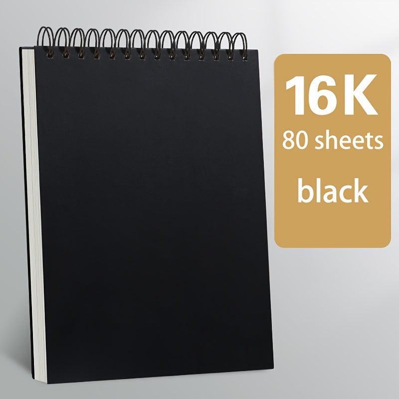 Sketchbook 19x25cm Spiral Bound 80 Sheets Acid-Free Art Sketch Pad