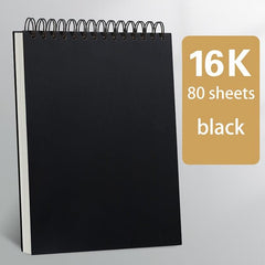 Sketchbook 19x25cm Spiral Bound 80 Sheets Acid-Free Art Sketch Pad